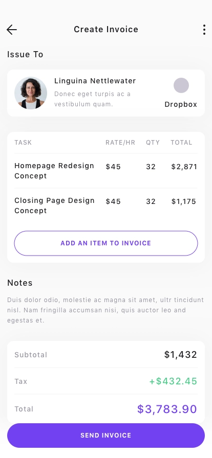 Financial Mobile App UI Kit - Screenshot 4