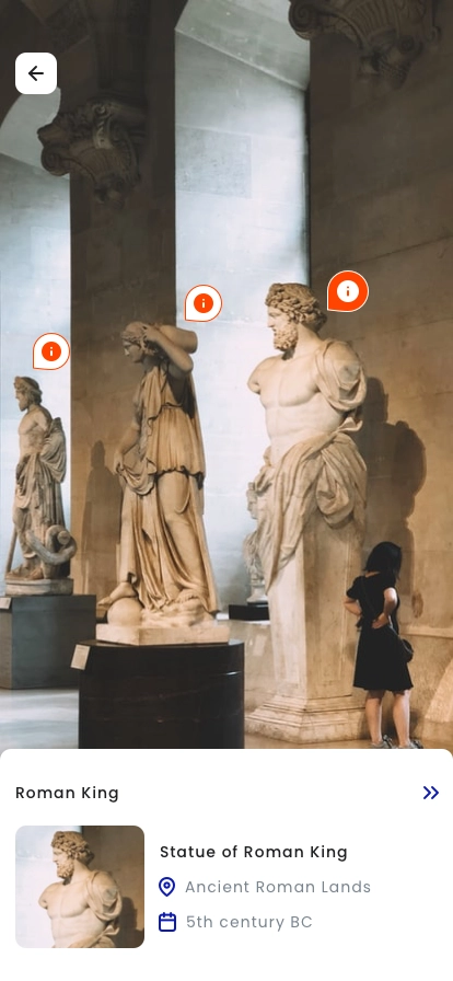 Online Museum & Art Gallery Mobile App UI Kit - Screenshot 5