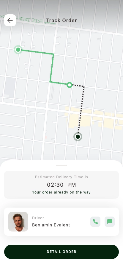 Food Order Mobile App UI Kit - Screenshot 4