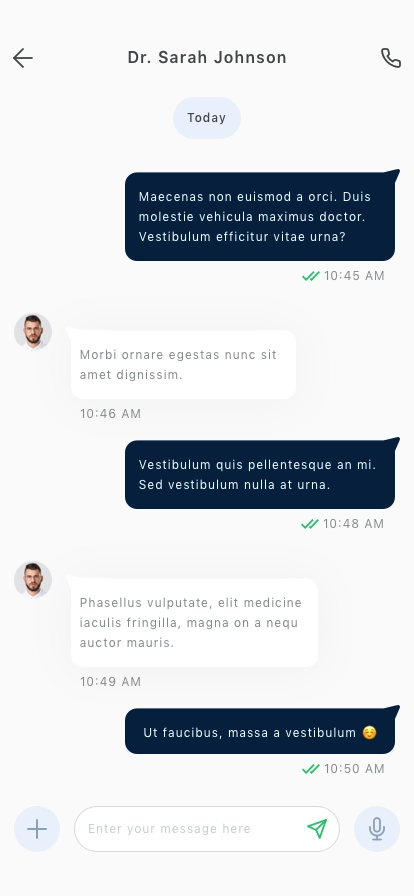 Find Doctor Mobile App UI Kit - Screenshot 5