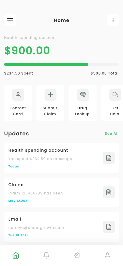 Insurance App UI Kit - Screenshot 1