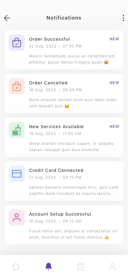 Food Order Mobile App UI Kit - Screenshot 2
