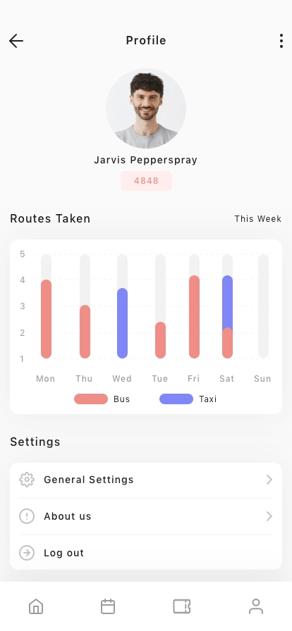 Public Transport App UI Kit - Screenshot 1