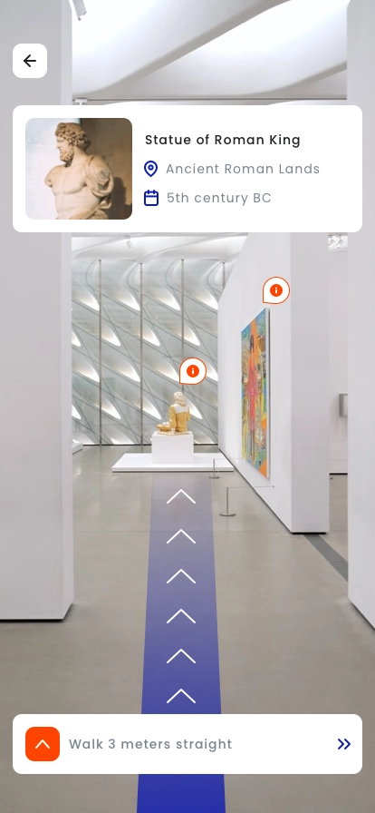 Online Museum & Art Gallery Mobile App UI Kit - Screenshot 4