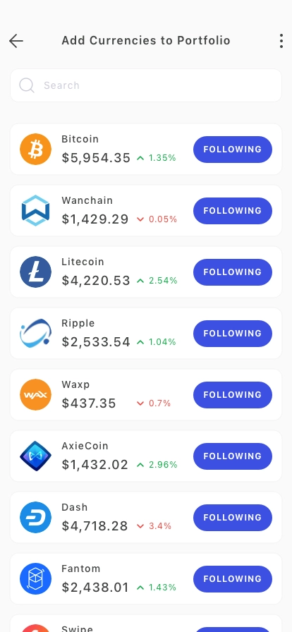 Crypto Wallet Mobile App UI Kit - Screenshot 5