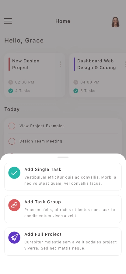 ToDo List Mobile App UI Kit - Screenshot 4