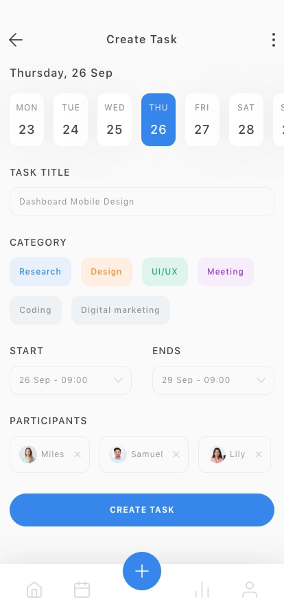 Task Management Mobile App UI Kit - Screenshot 5