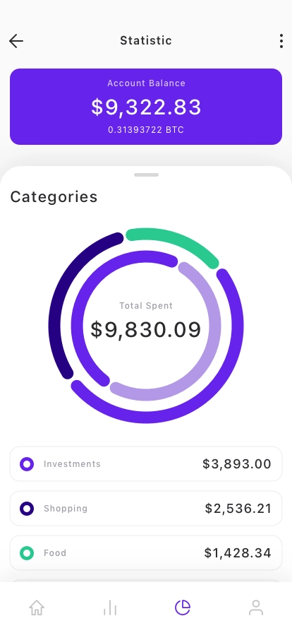 Finance & Banking Mobile App UI Kit - Screenshot 2