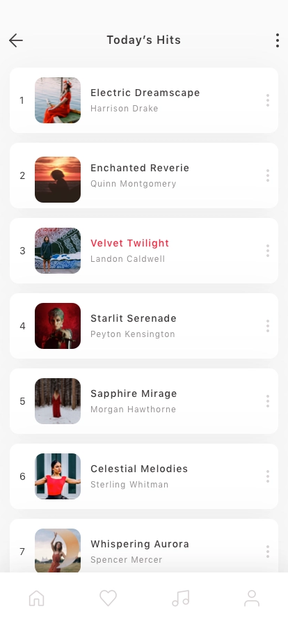 Music Streaming Mobile App UI Kit - Screenshot 2