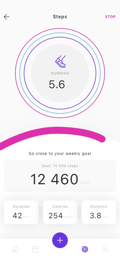 Habit & Routine Tracker Mobile App UI Kit - Screenshot 5