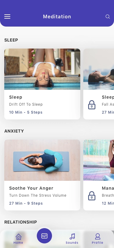 Meditation & ASMR App Ui Kit - Screenshot 18