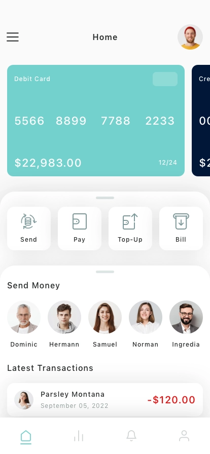 Payment Mobile App UI Kit - Screenshot 1