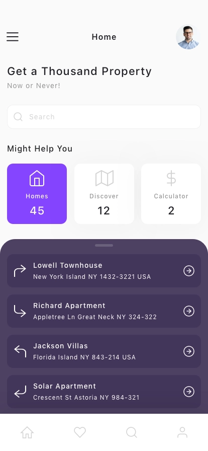 Real Estate Mobile App UI Kit - Screenshot 1