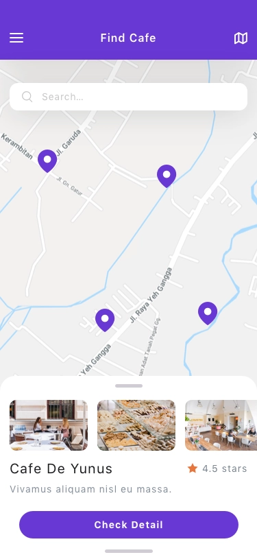Map App UI Kit - Screenshot 7