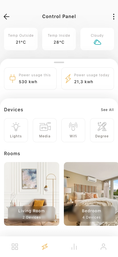 Smart Home Tools App UI Kit - Screenshot 4