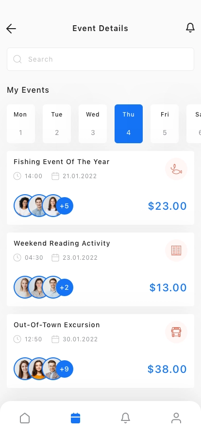 Event Finder App UI Kit - Screenshot 2