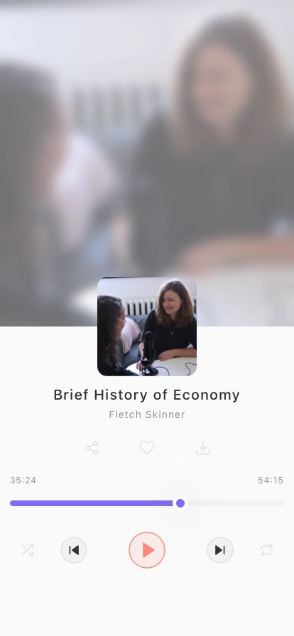 Podcast Mobile App UI Kit - Screenshot 5