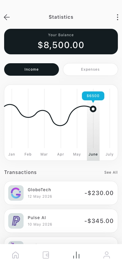 Banking & Finance Mobile App UI Kit - Screenshot 4