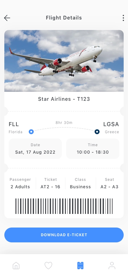 Travel Mobile App UI Kit - Screenshot 5