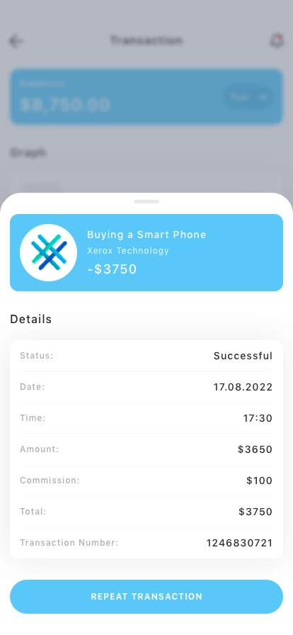 Financial Business Mobile App UI Kit - Screenshot 3