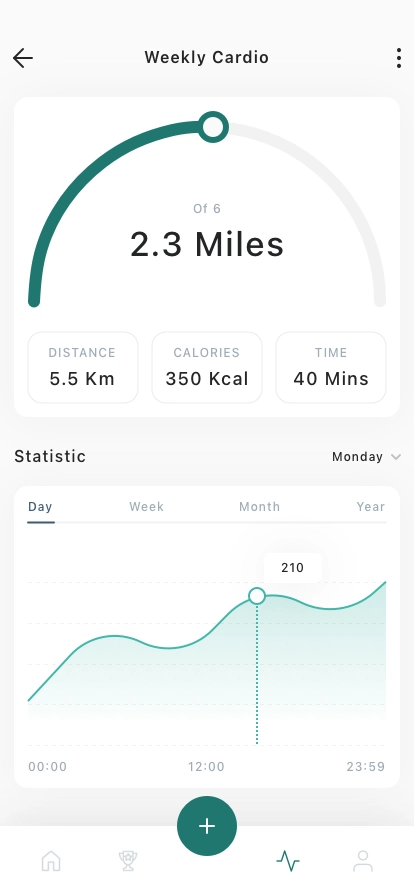 Exercise & Training Mobile App UI Kit - Screenshot 4