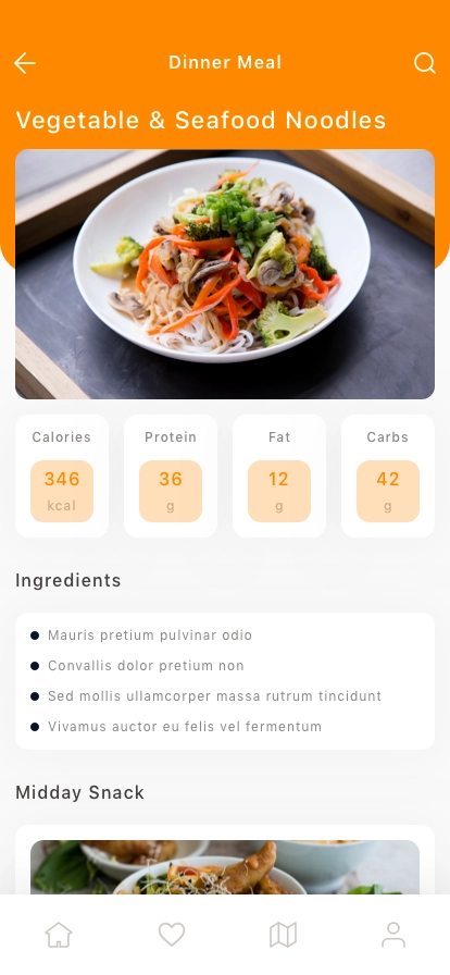 Restaurant Finder Mobile App UI Kit - Screenshot 5