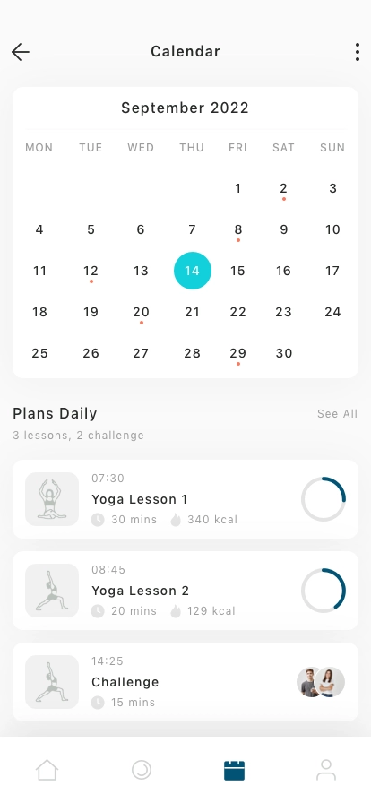 Yoga & Meditation Mobile App UI Kit - Screenshot 5