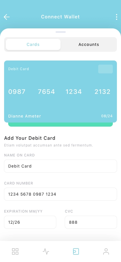 Expense & Income Manager Mobile App UI Kit - Screenshot 4