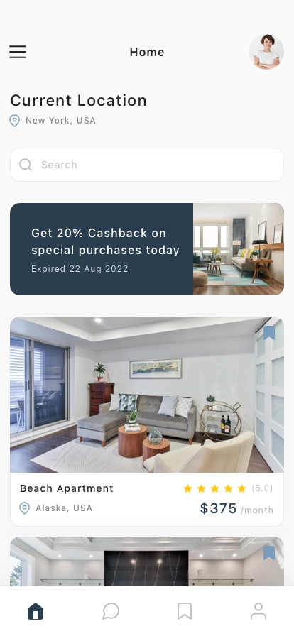 Real Estate Mobile App UI Kit - Screenshot 2