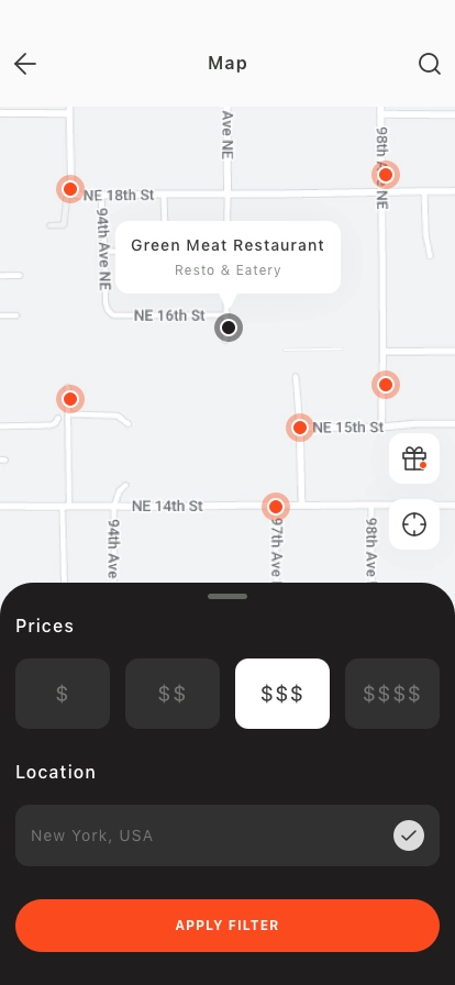 Food Delivery Mobile App UI Kit - Screenshot 5