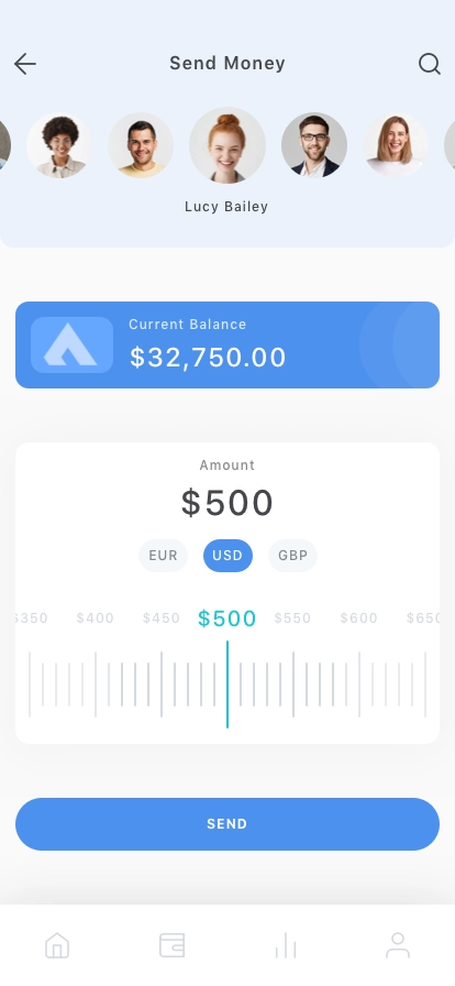 Finance & Banking Mobile App UI Kit - Screenshot 4