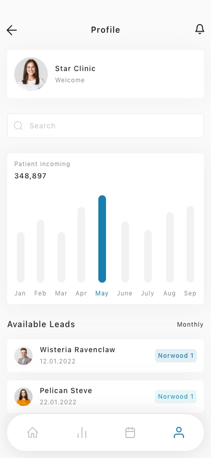 Mobile Dashboard App UI Kit - Screenshot 5