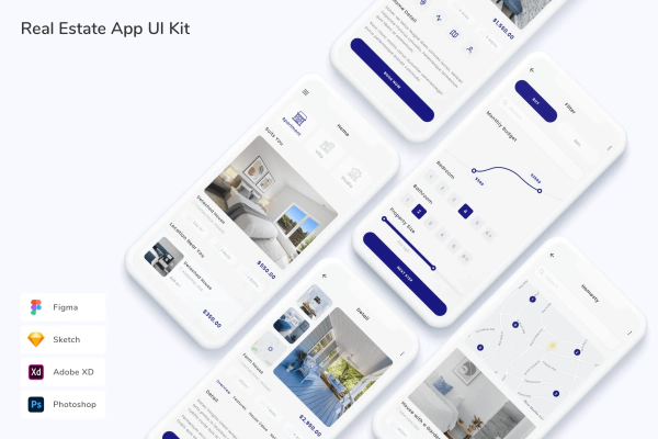 Real Estate App UI Kit