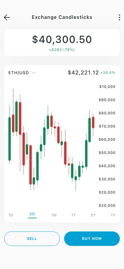 Crypto Mobile App UI Kit - Screenshot 3