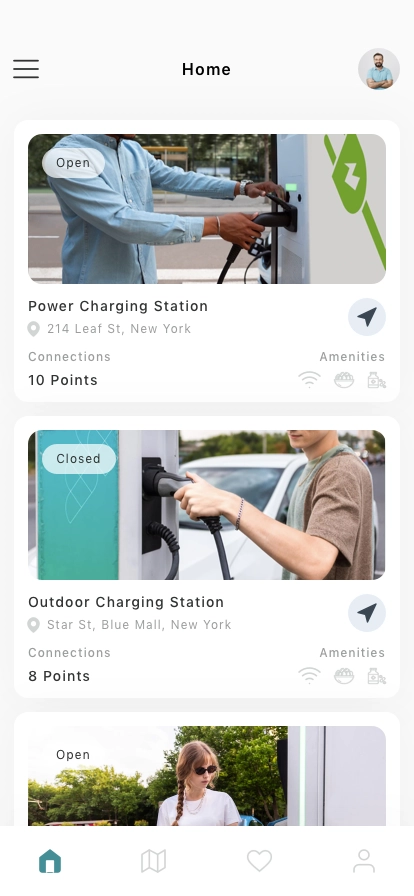 EV Charging Station Finder Mobile App UI Kit - Screenshot 3