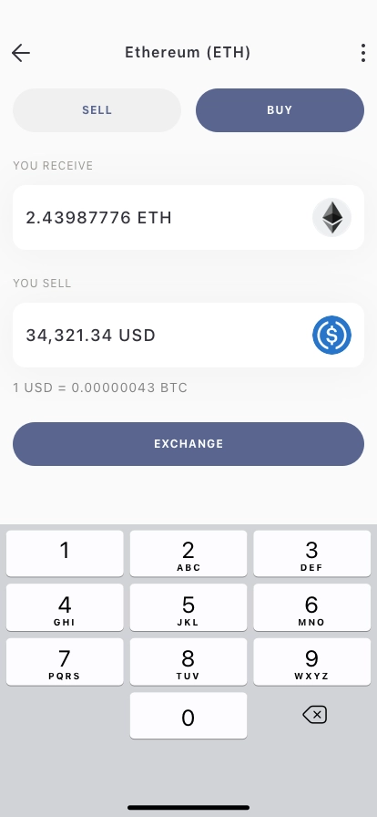 Crypto Exchange Wallet Mobile App UI Kit - Screenshot 4
