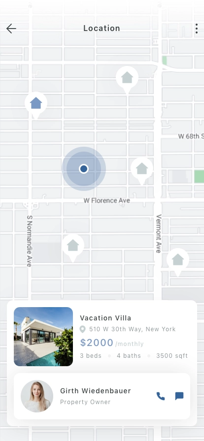 Real Estate Mobile App UI Kit - Screenshot 5