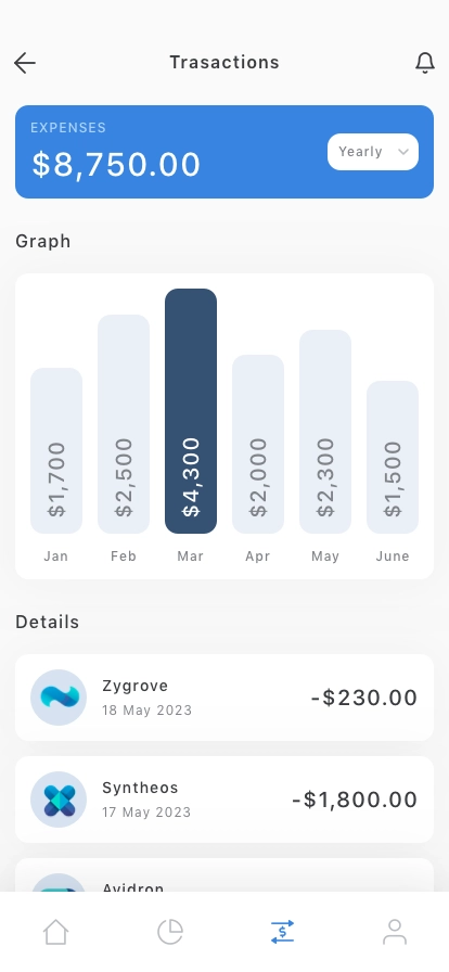 Payment & Finance Mobile App UI Kit - Screenshot 5