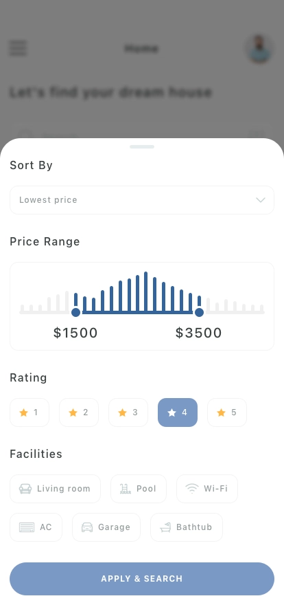 Real Estate Mobile App UI Kit - Screenshot 3