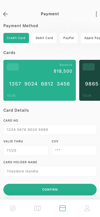 Travel & Trip Mobile App UI Kit - Screenshot 4