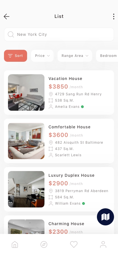Real Estate Mobile App UI Kit - Screenshot 2
