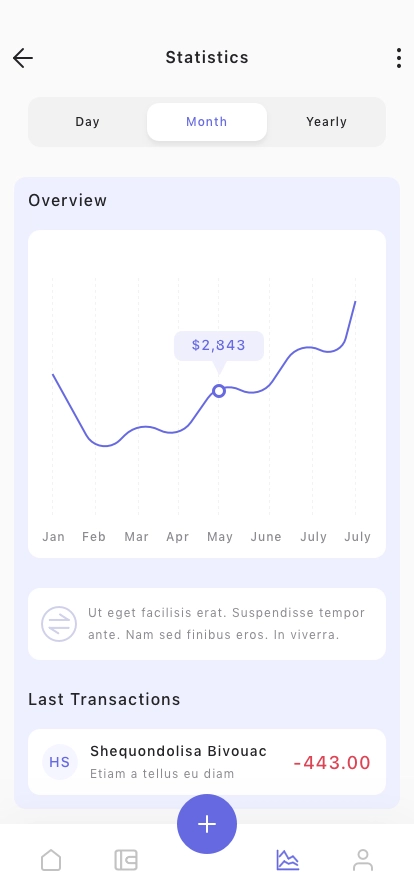 Money Management App UI Kit - Screenshot 5