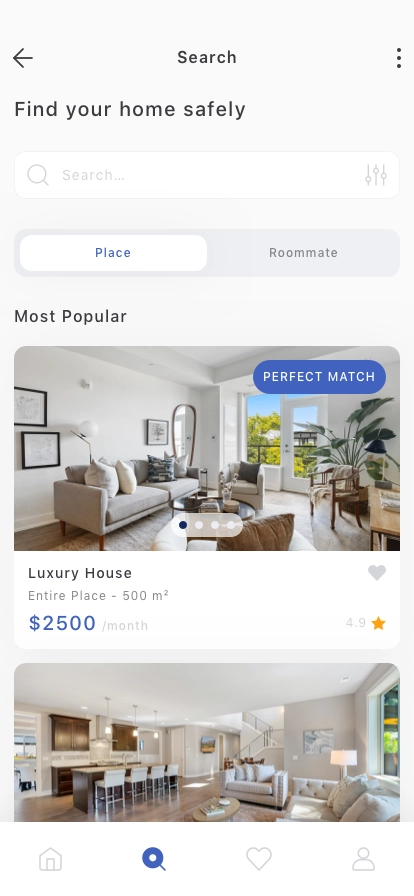 Real Estate Mobile App UI Kit - Screenshot 2