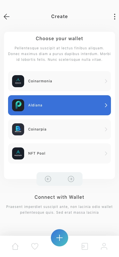NFT Bidding Mobile App UI Kit - Screenshot 5