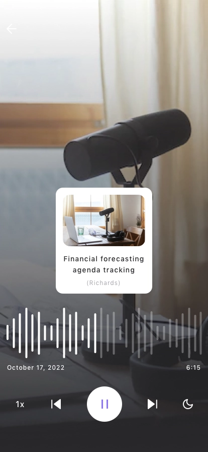 Music & Podcast Mobile App UI Kit - Screenshot 2