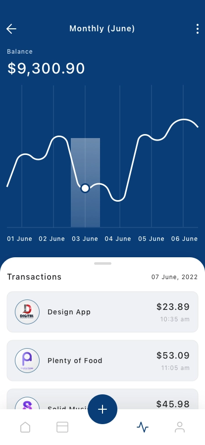 Smart Finance Mobile App UI Kit - Screenshot 4