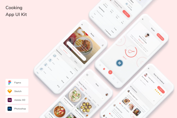 Cooking App UI Kit