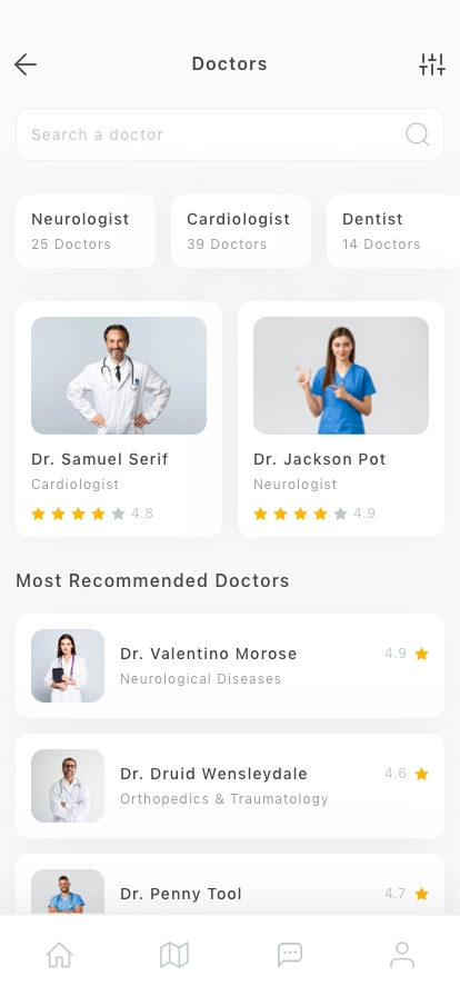 Medical Mobile App UI Kit - Screenshot 3