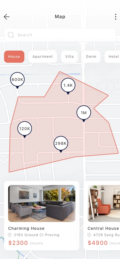 Real Estate Mobile App UI Kit - Screenshot 4