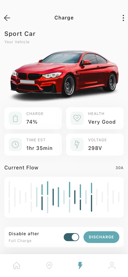 EV Charging Mobile App UI Kit - Screenshot 3